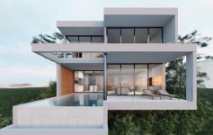 Off-Plan Stand-Alone Contemporary 3-Bed 265 Sqm Sea View Pool Villa, Plai Laem